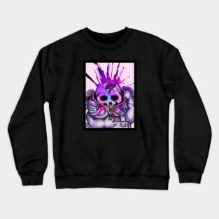 skeleton kid Crewneck Sweatshirt